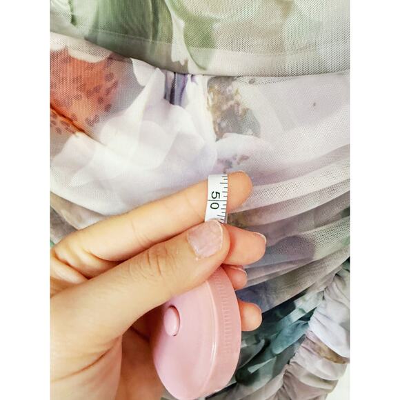 Abercrombie Asymmetrical Off-Shoulder Draped Maxi Dress XS Fall Wedding Guest - Picture 10 of 12